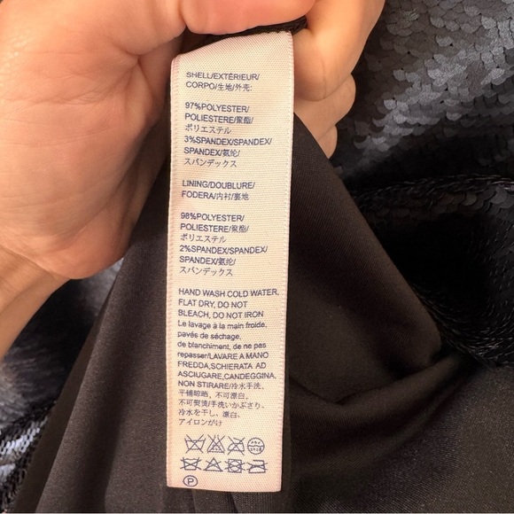 Rebecca Minkoff Claire Sequin Mini Shift Dress Blue Size XS - Picture 11 of 11